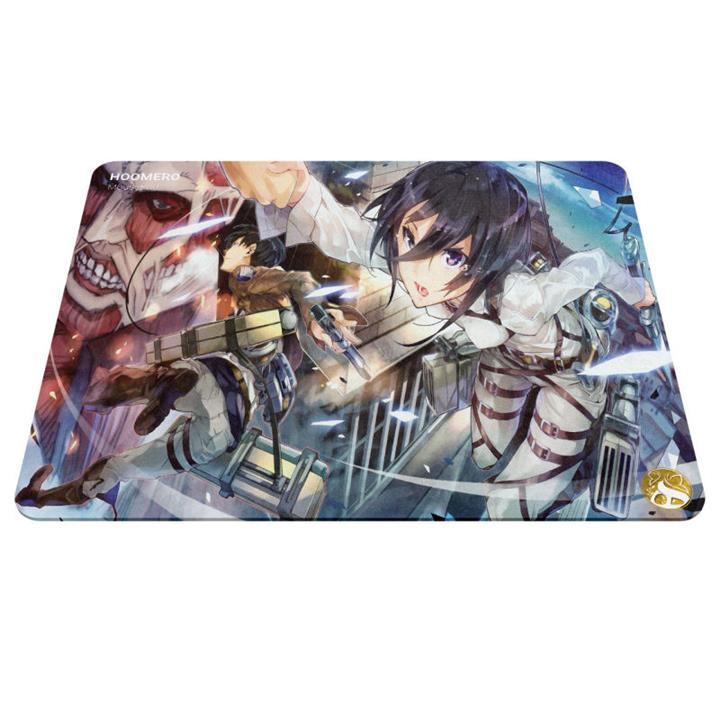 ماوس پد هومرو مدل A3537 طرح انیمه اتک آن تایتان میکاسا Hoomero Attack on Titan Mikasa A3537 Mousepad